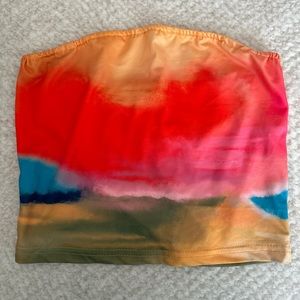 Tube Top-multicolored